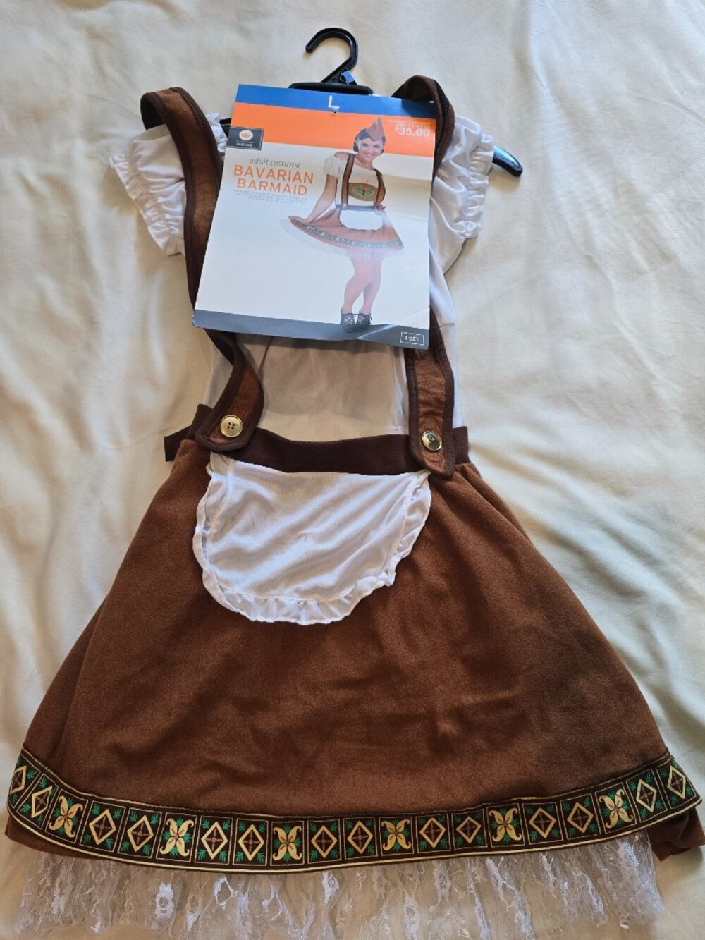 Bavarian BarMaid Costume Women's large